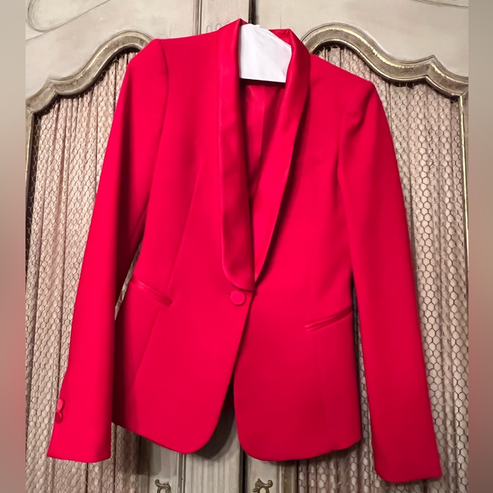 Red blazer